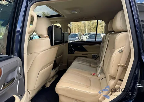 2017 Lexus Lx 570 из США, поврежденный, VIN JTJHY7AX2H4242774